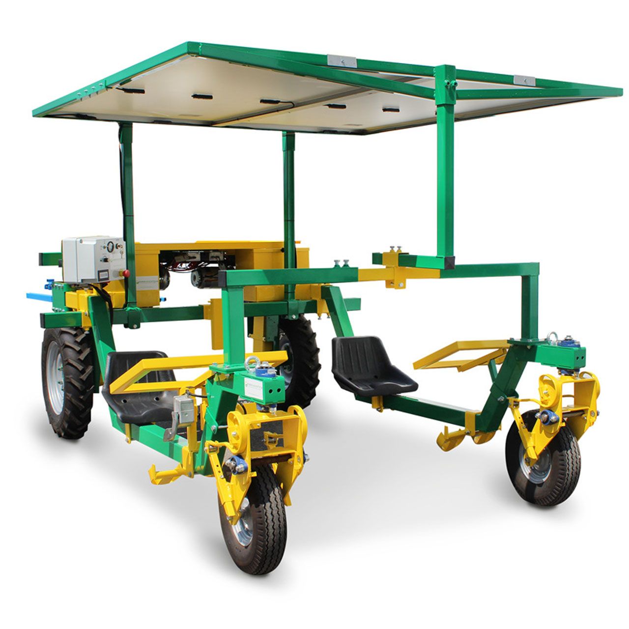 Electric aids for harvesting vegetables and fruit