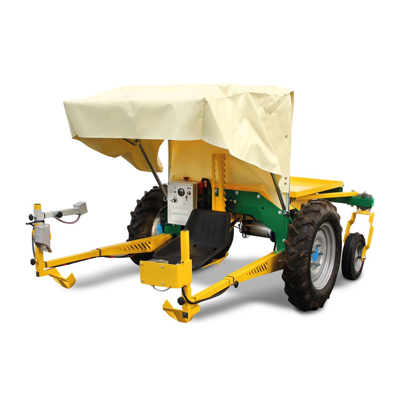 Electric aids for harvesting vegetables and fruit