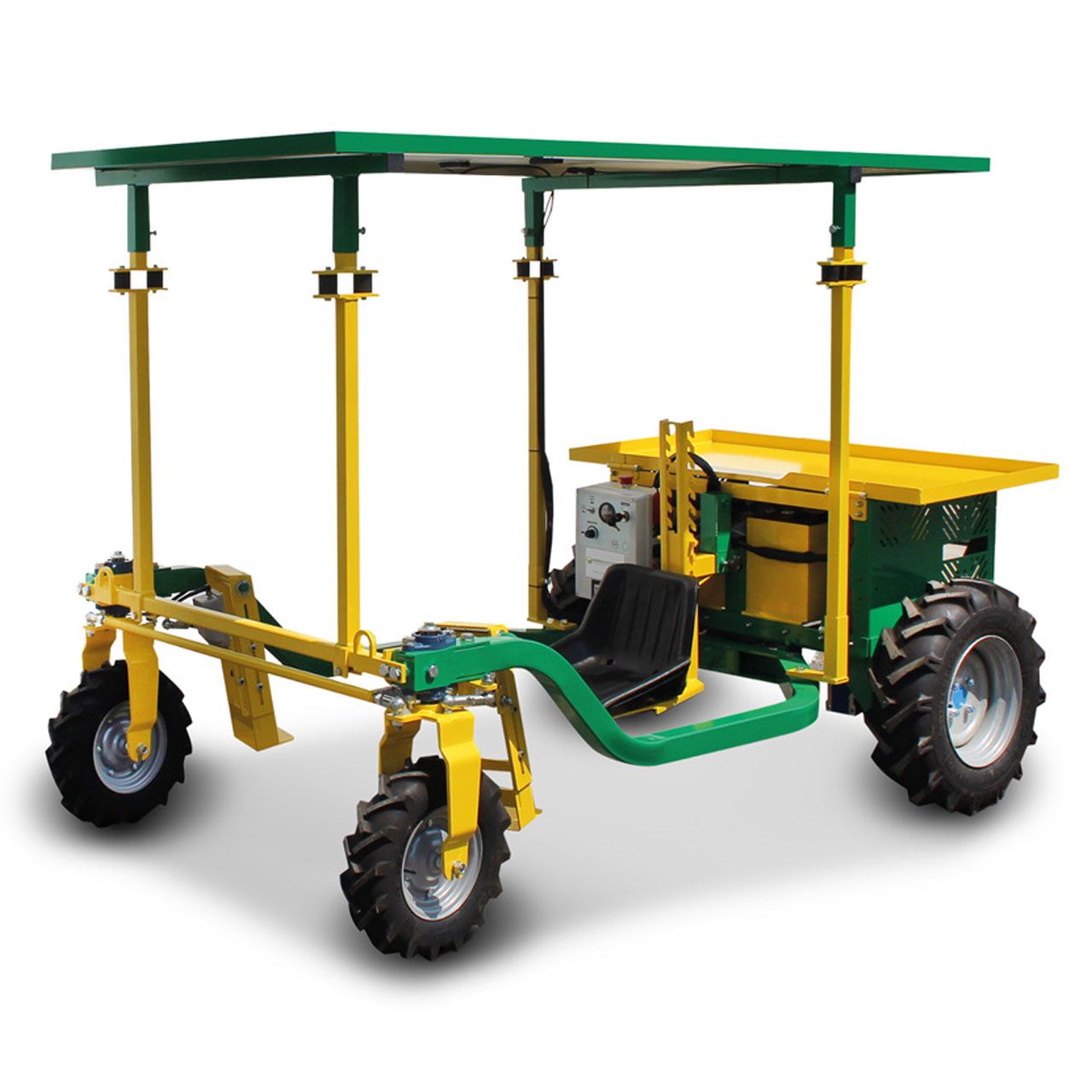 Electric aids for harvesting vegetables and fruit