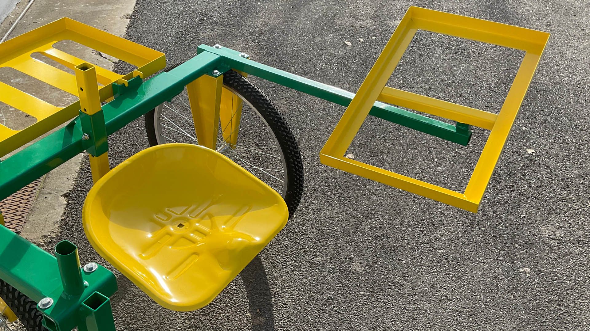 agevolatrice per la raccolta dei fagiolini e il diserbo ortaggi - green line