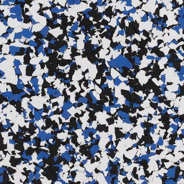 Touch of Blue Epoxy Floor Coating