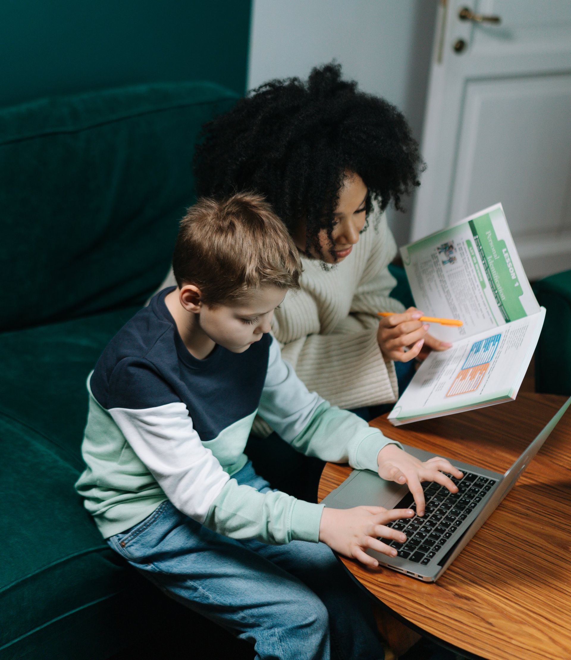 student with tutor