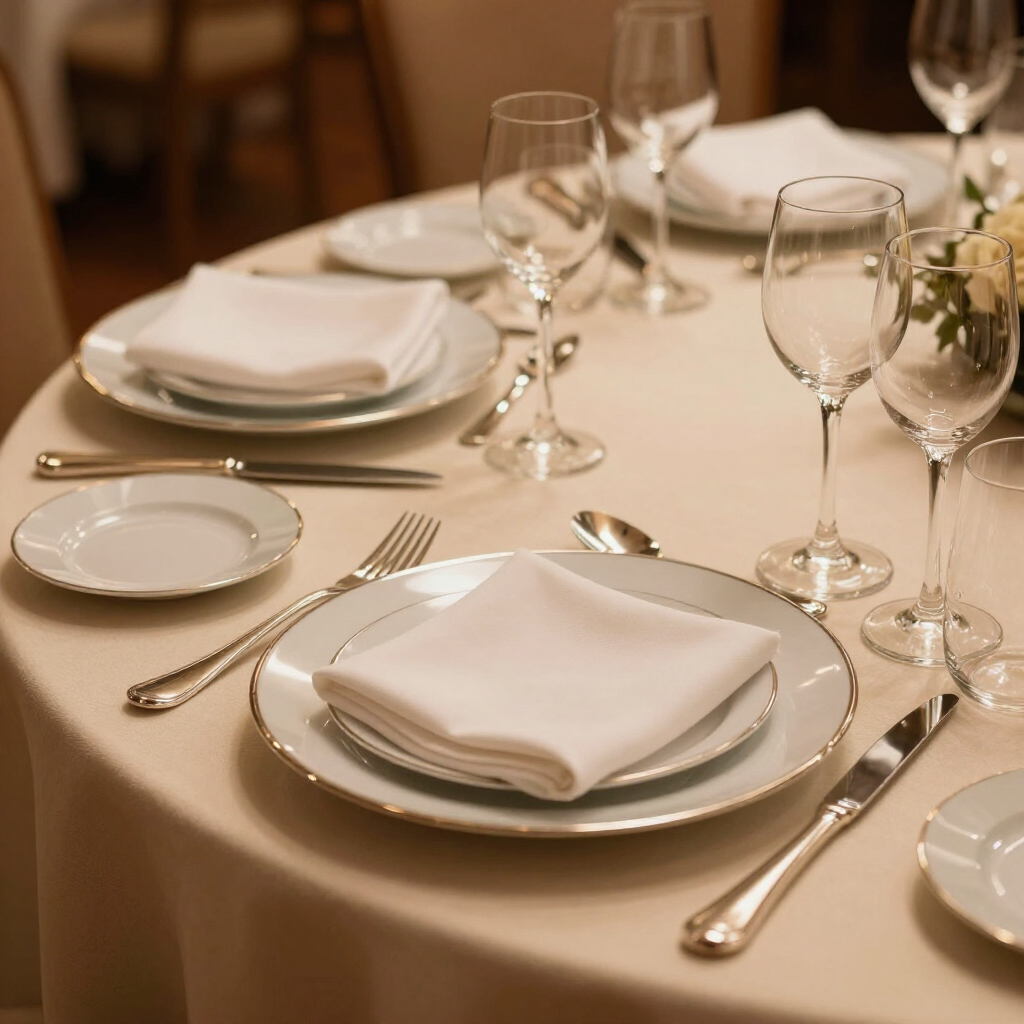 Prato de banquete montado