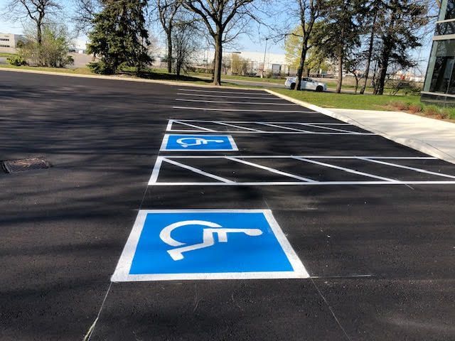 	
commercial parking lot paving