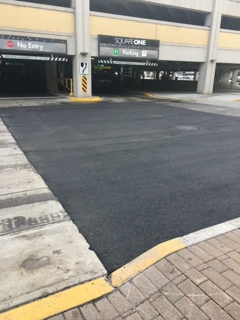 	
commercial parking lot paving