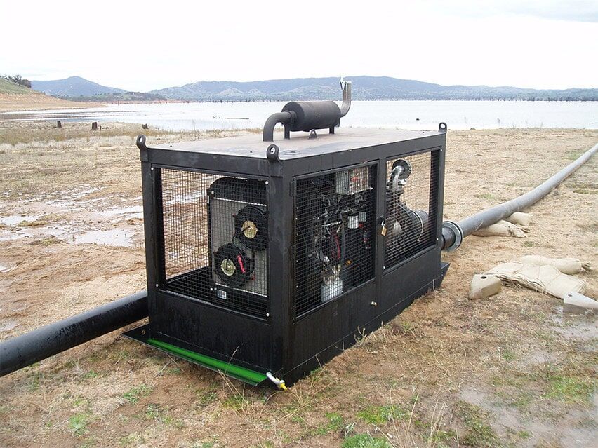 Powered Water Pump — Pumps Sales & Repairs in Albury, NSW