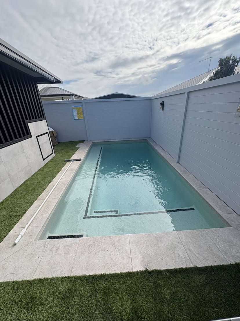 A concrete pool in Ashmore