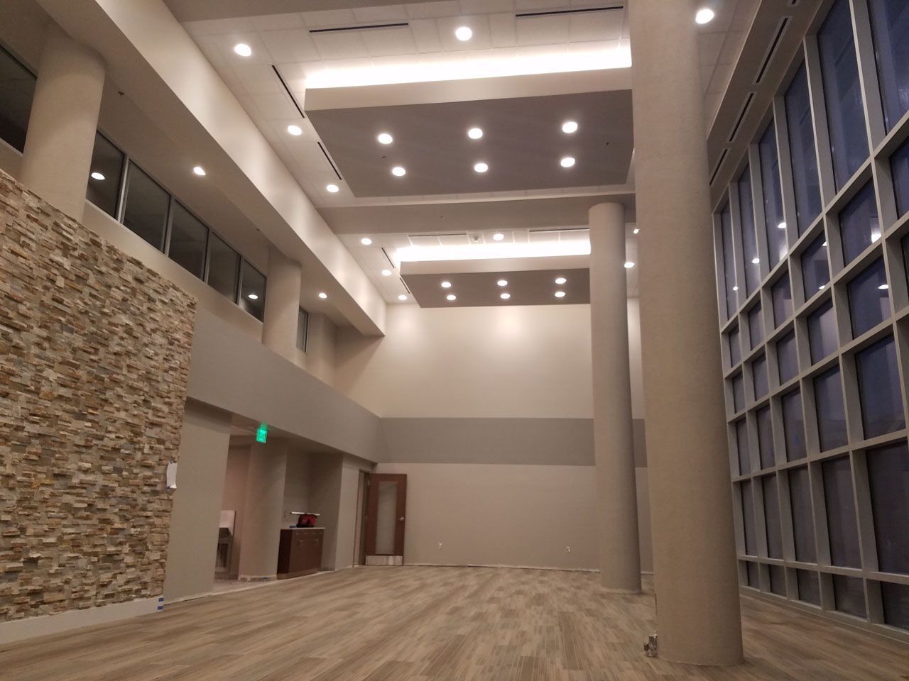 Bethune Painting's Commercial painting site
