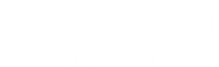 Empty white rectangle with a thin black top border and a small dark green tab at the bottom center