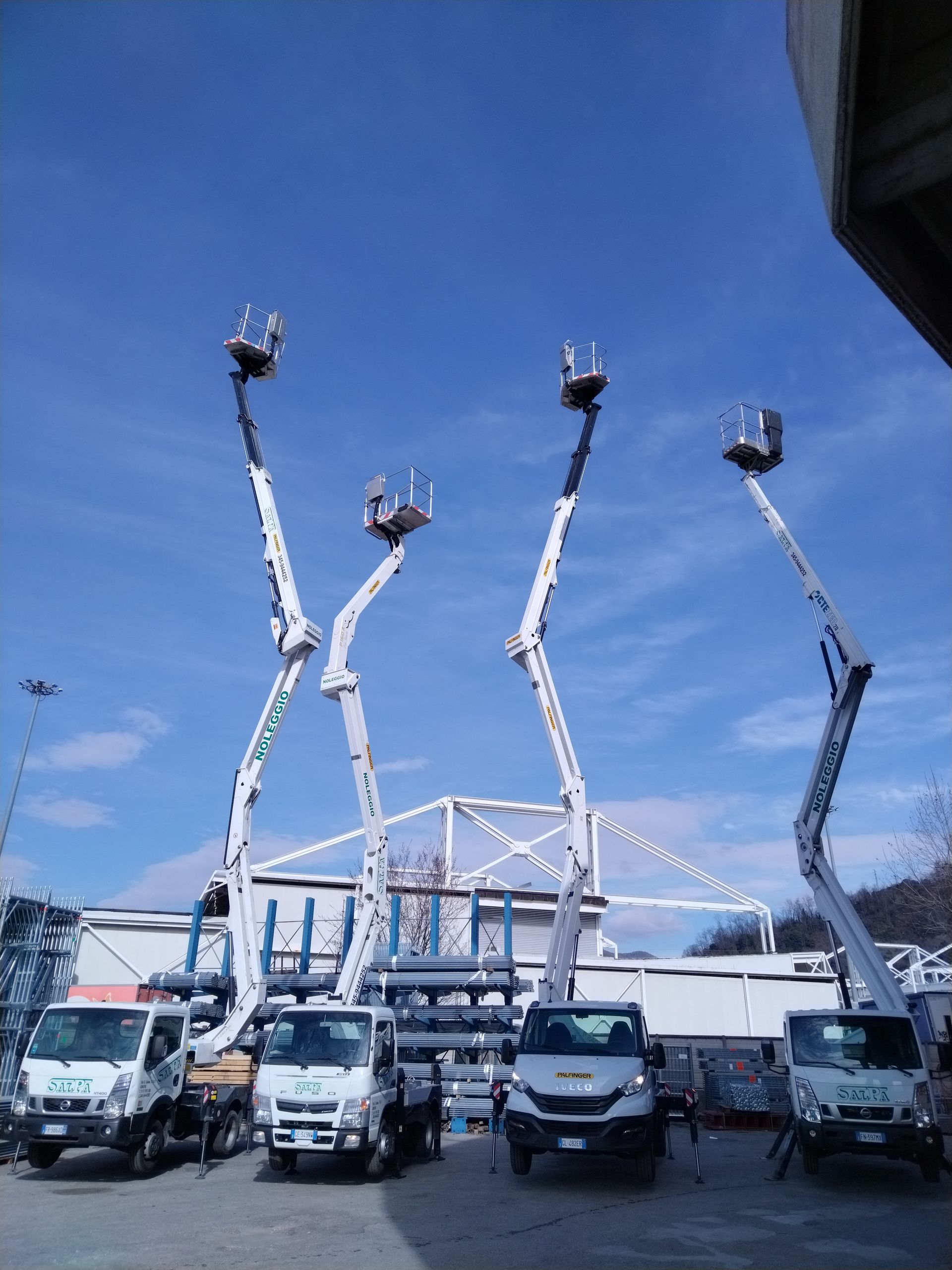 noleggio piattaforme aeree