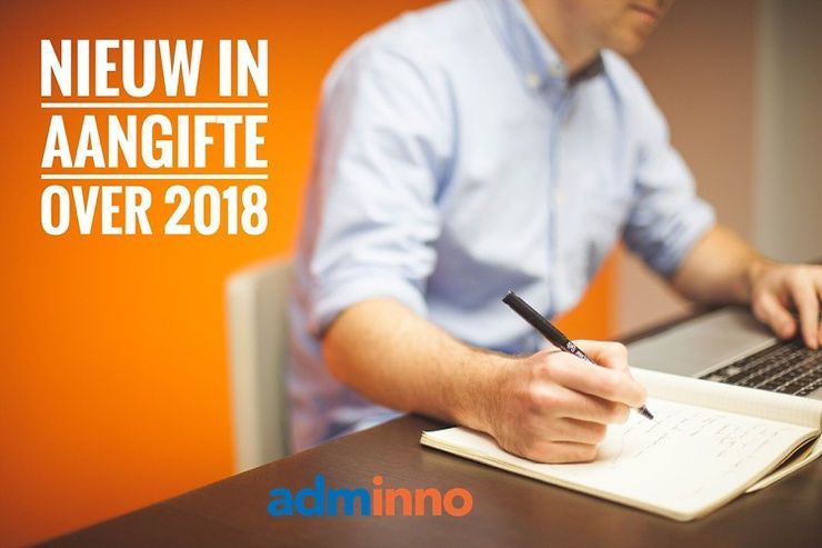 NIEUW IN AANGIFTE OVER 2018