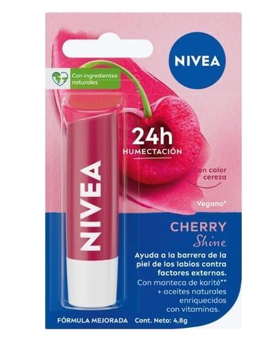 Protector labial humectante Cherry Shine