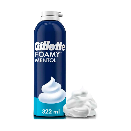 Espuma de afeitar refrescante Foamy mentol 312 G