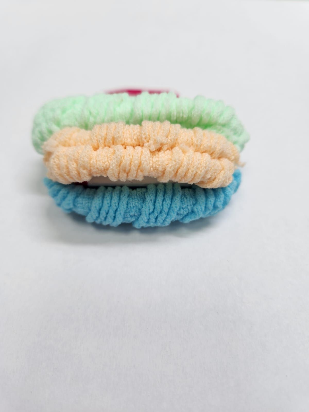 Colitas de pelo, pastel