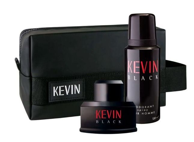 Neceser Kevin Black para Hombre Perfume 60 mL + Deo 150 mL