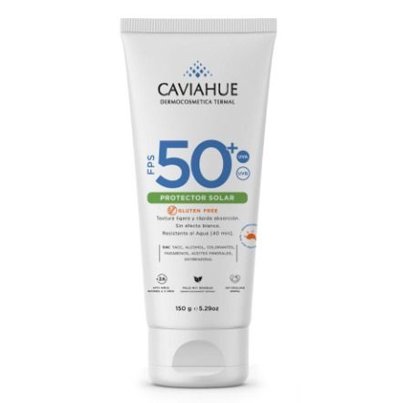 CAVIAHUE protector solar fps50 gluten free