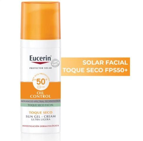 EUCERIN SOL FACIAL F50+ X 50 (TOQUE SECO)