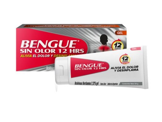 BENGUE SIN OLOR 12HS GEL X 50 GR