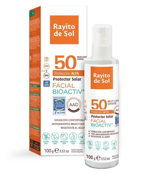 RAYITO SOL PROTEC FACIAL FPS50 X100