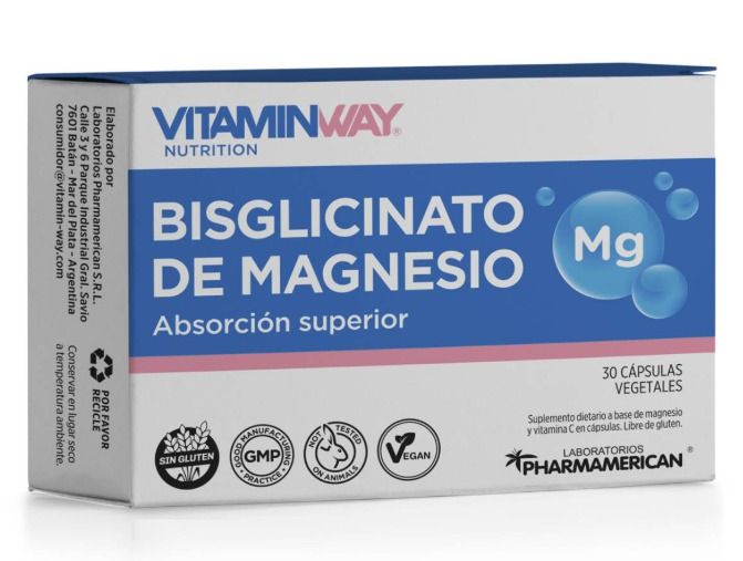 BISGLICINATO DE MAGNESIO VW X 30