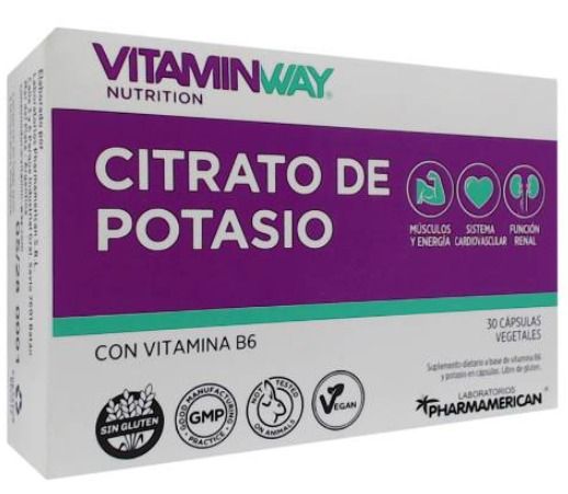 CITRATO DE POTASIO VW X 30 CPS