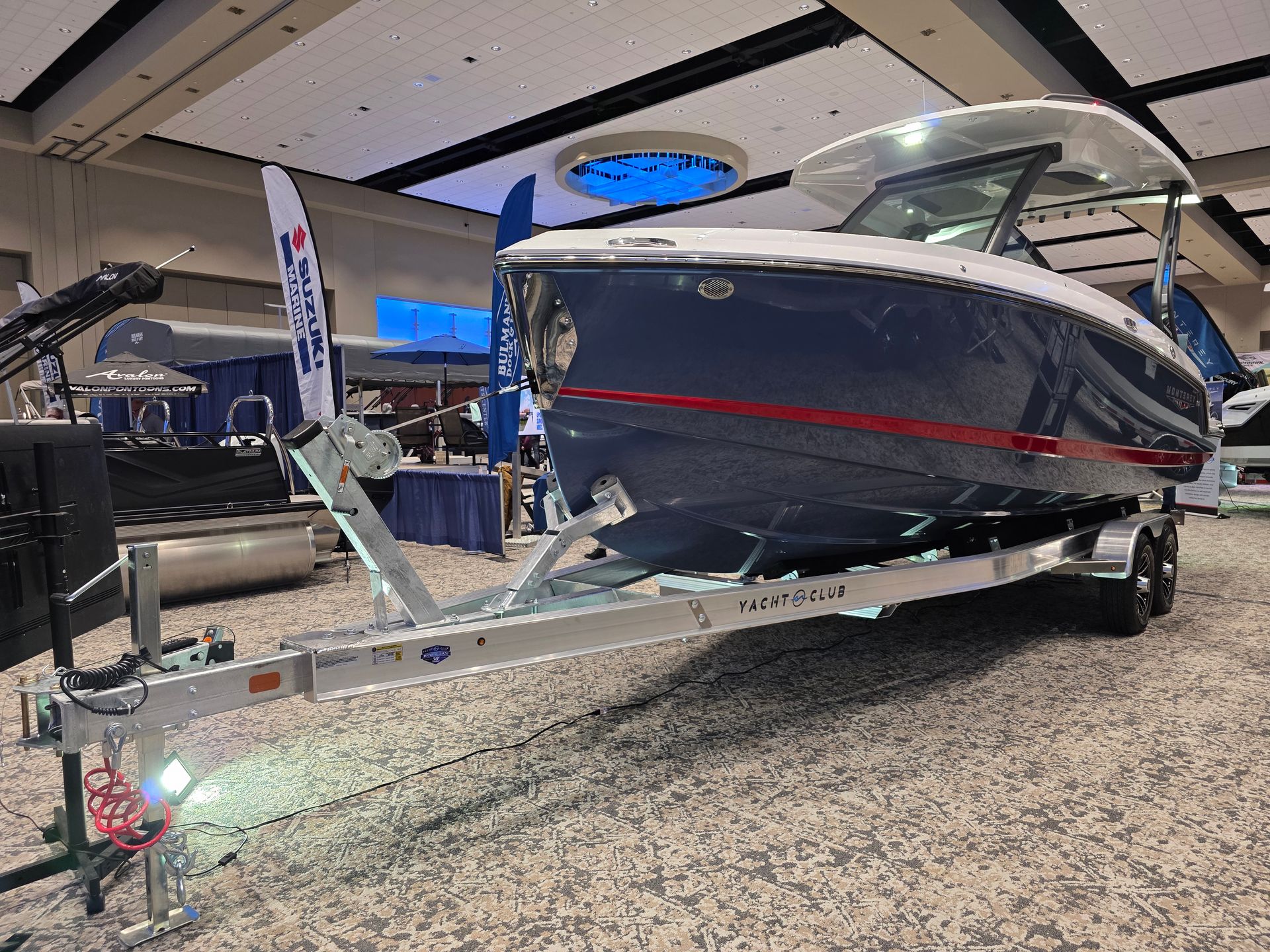 Aluminum Yacht Club II Beam Boat Trailer