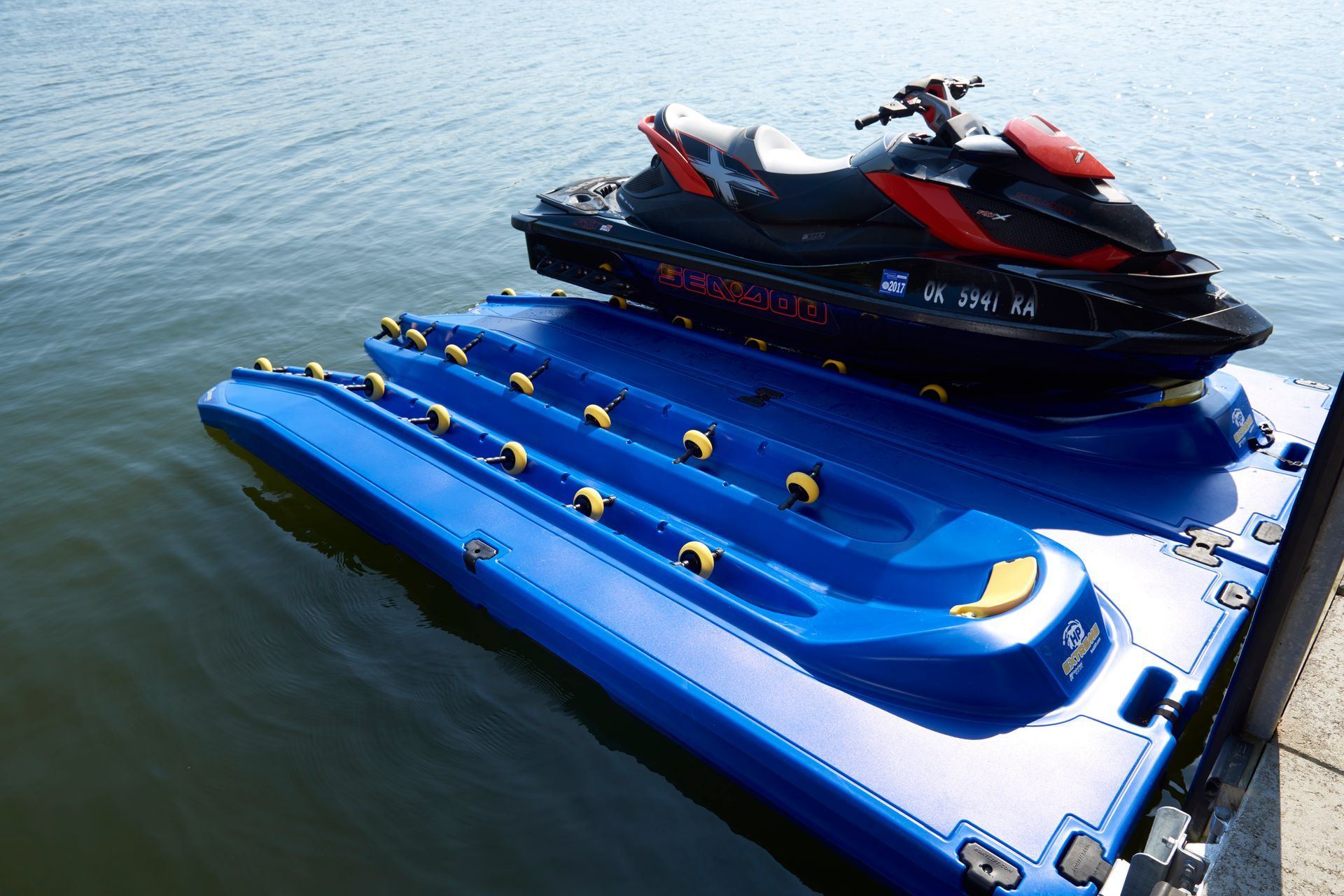 PWC floating docks