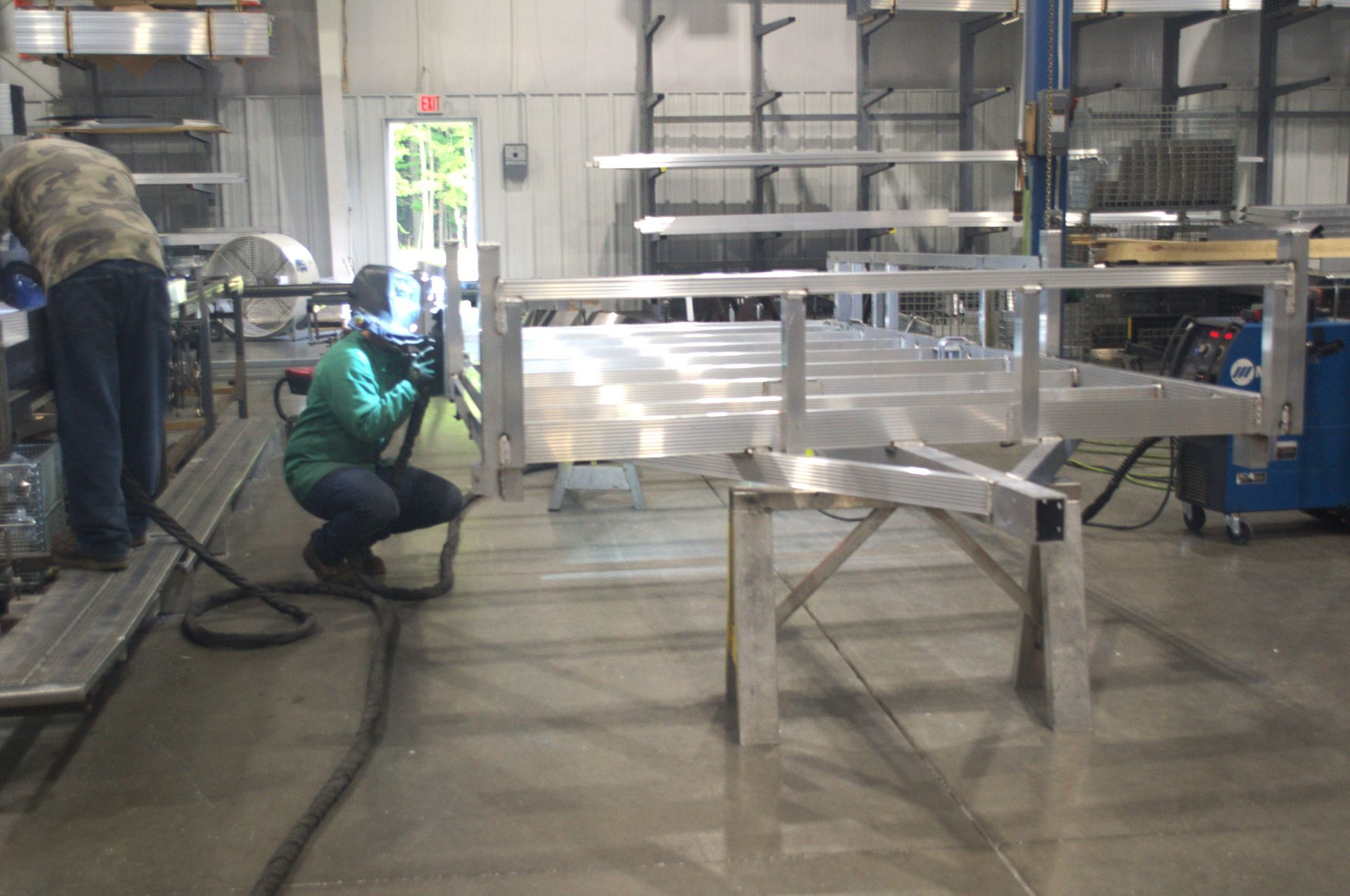Welding Aluminum Trailer