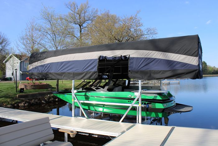 Shoremaster Boat Lift with Canopy