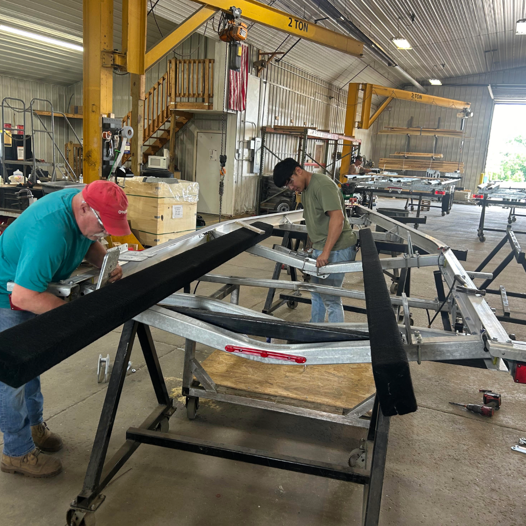 Assembly production sport haven trailers