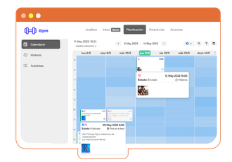 Una pantalla de computadora con un calendario en ella.