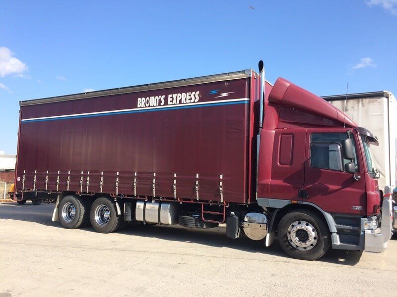 Red Wing Van Truck — Trusted Carrier in Rockhampton & Gladstone, QLD