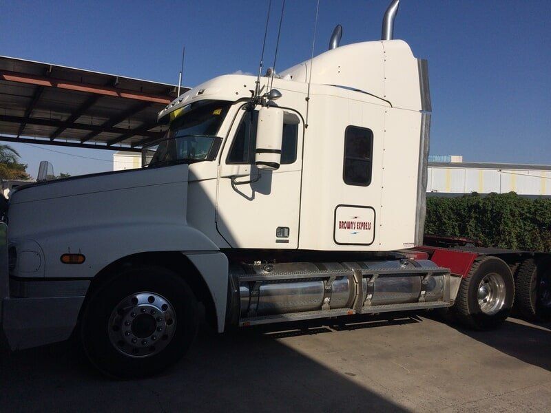 White Heavy Truck — Trusted Carrier in Rockhampton & Gladstone, QLD