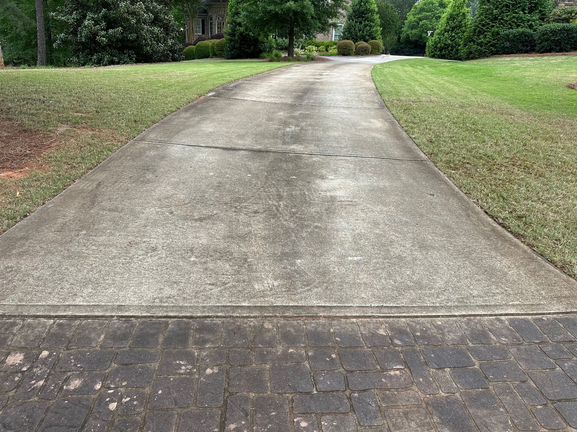 Before Pressure Washing