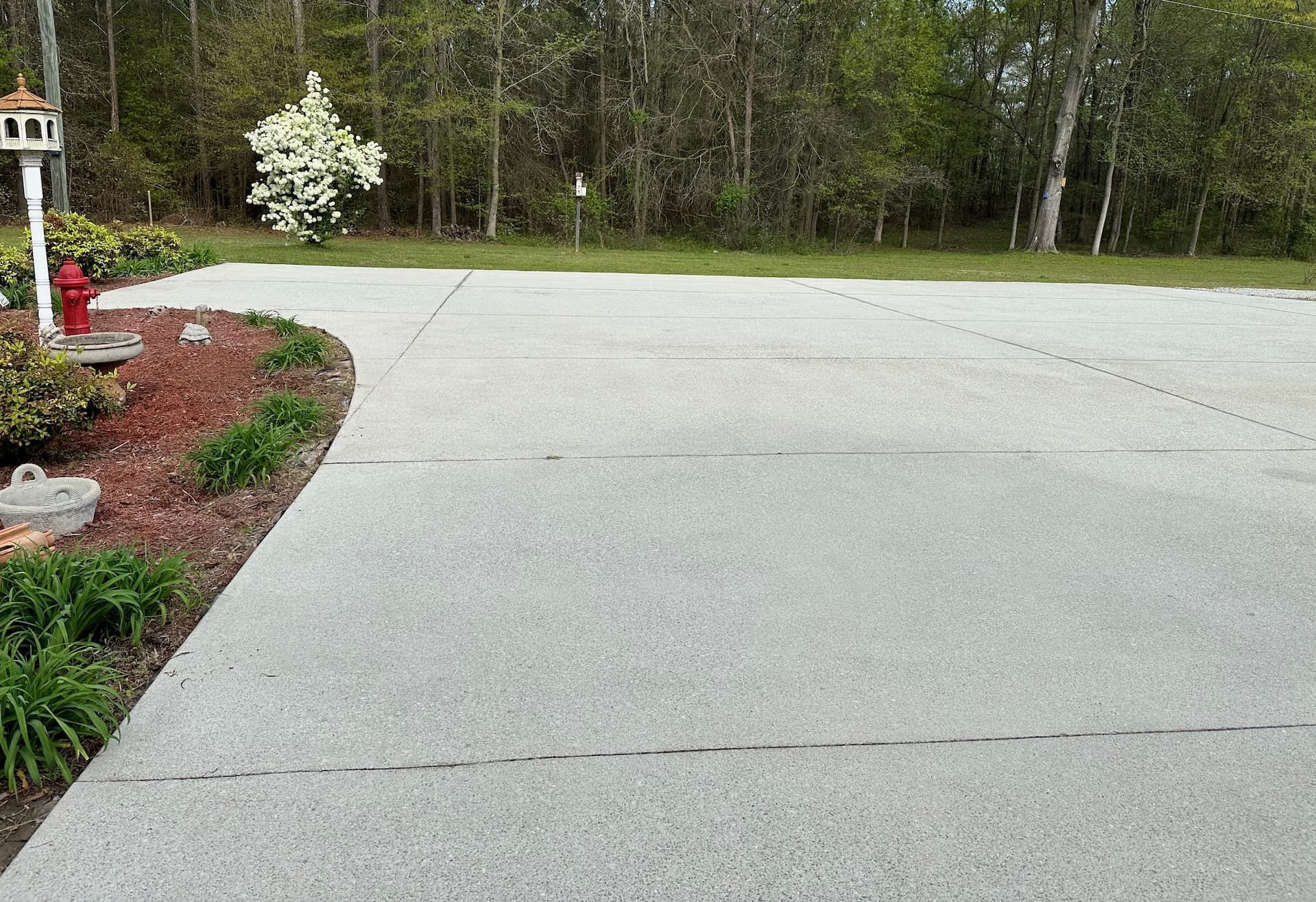 After Pressure Washing