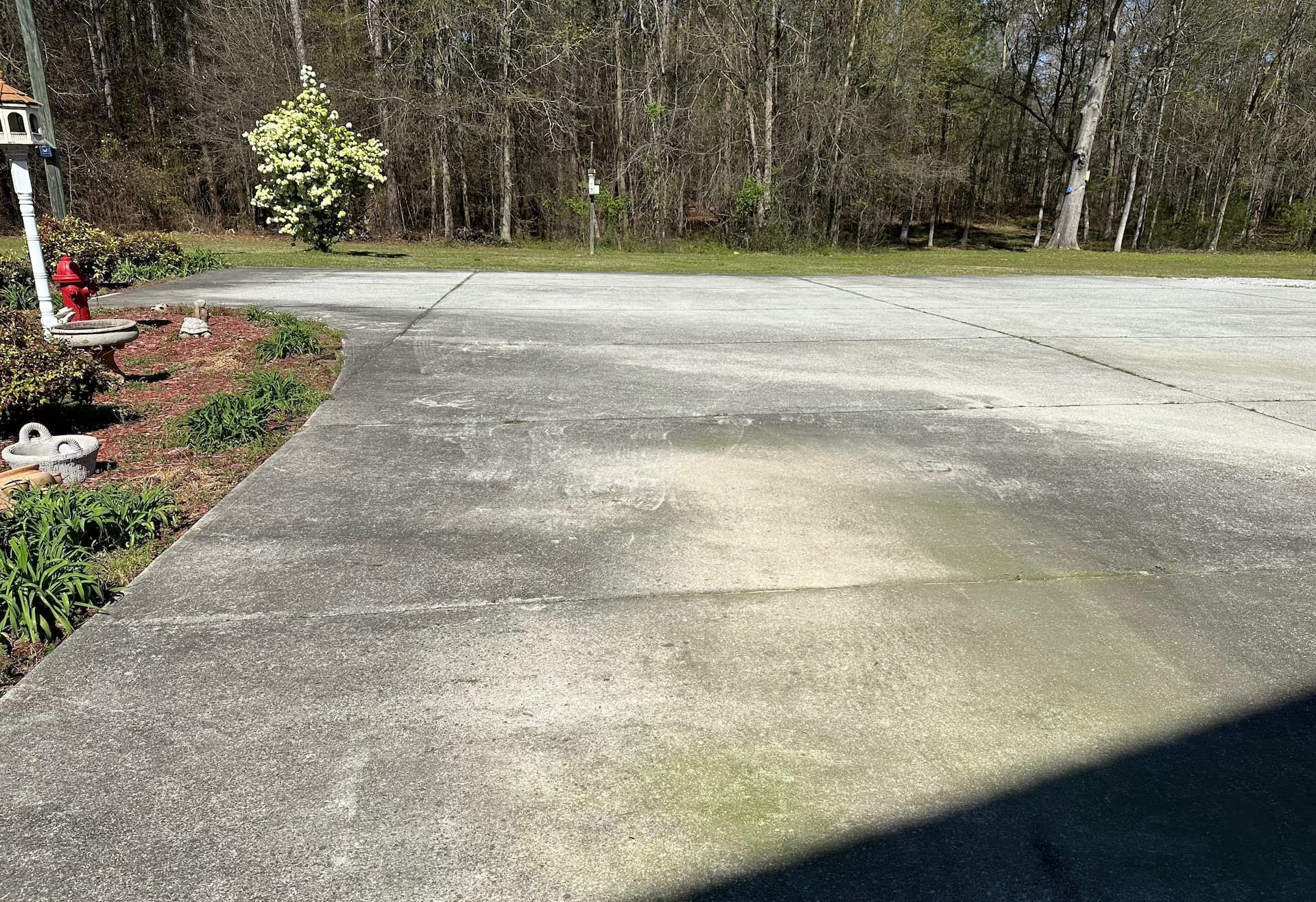 Before Pressure Washing
