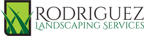 Rodriguez Landscaping Services Rodriguez Landscaping Services logo with green grass graphic and black-and-green text