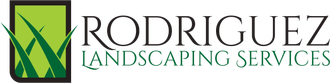 Rodriguez Landscaping Services Rodriguez Landscaping Services logo with green grass graphic and black-and-green text