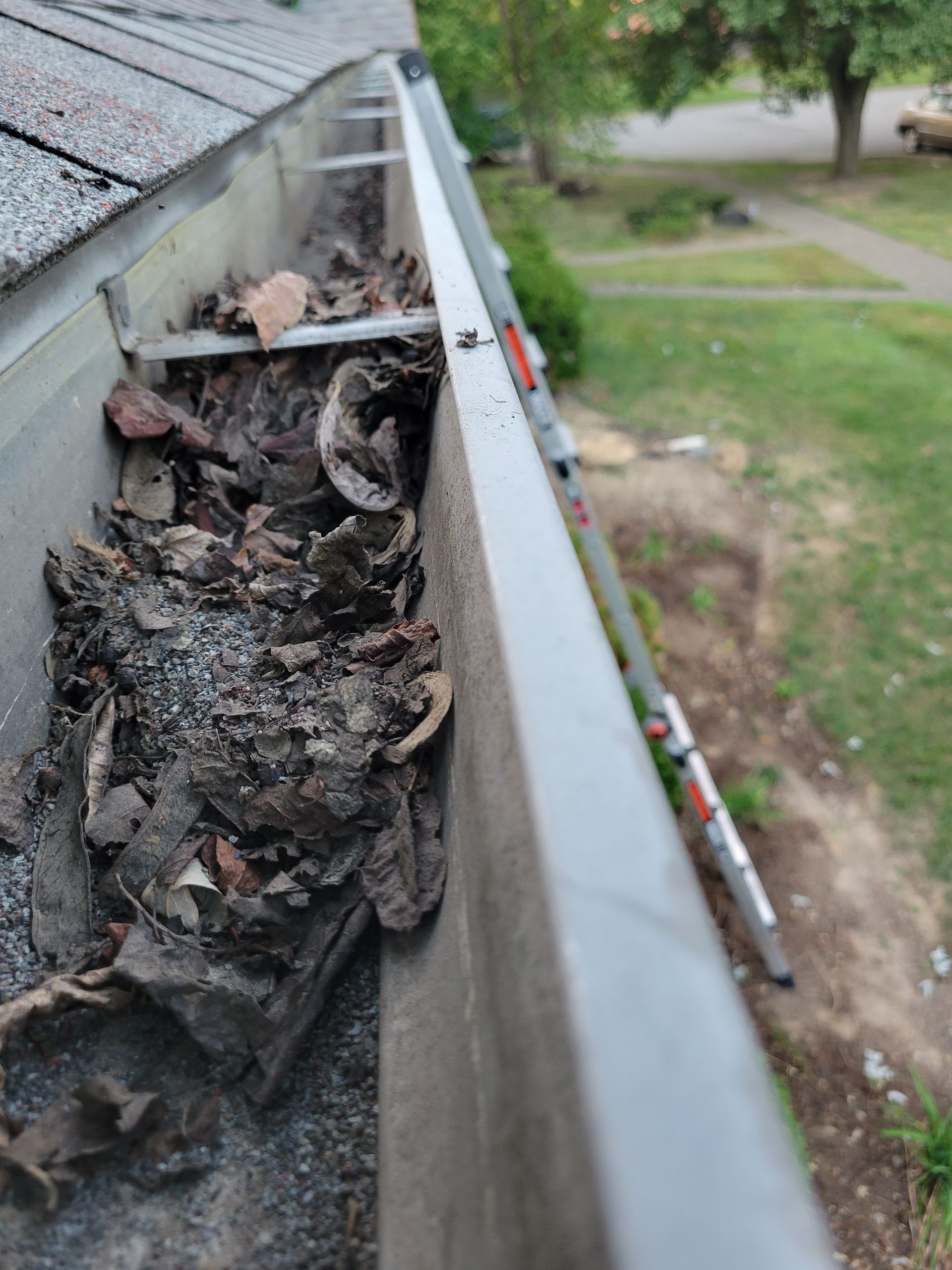 Clean gutters Louisville, KY Claxton Gutter Cleaning