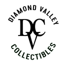 Diamond Valley Collectibles logo with black DC monogram and curved text on a white background
