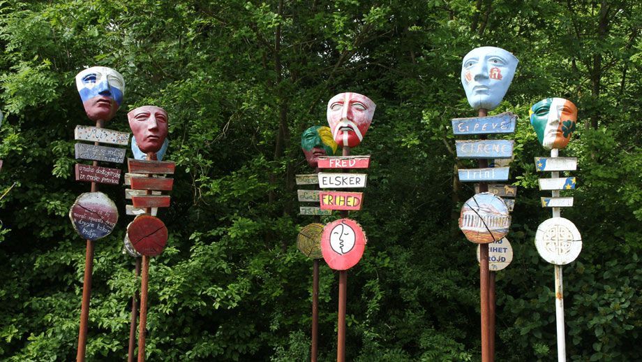 Varusmasken in Bramsche-Kalkriese