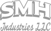 SMH Industries LLC logo in gray stylized letters