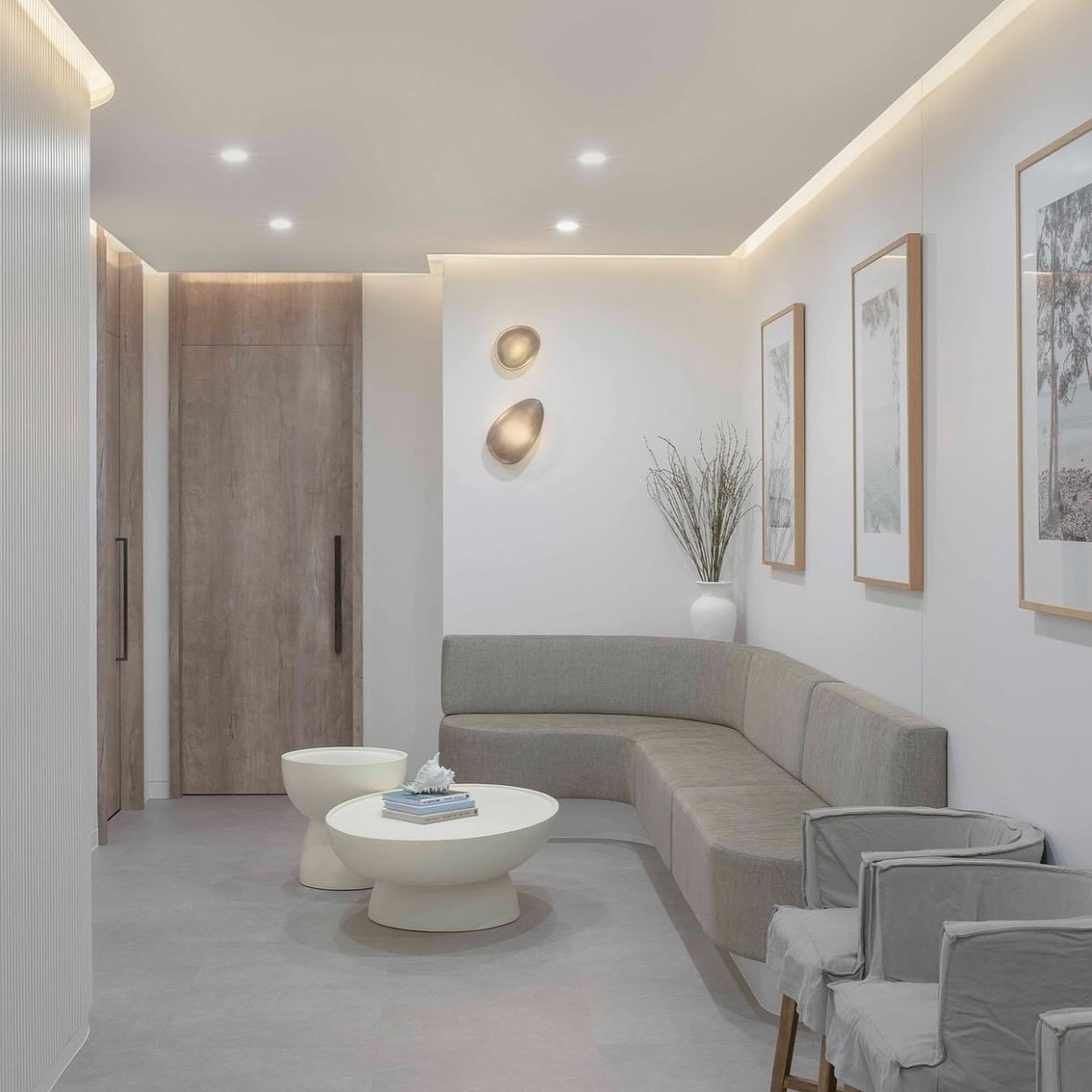 A Modern Waiting Room With Light-colored Walls — McCormick Upholstery In Coolum Beach, QLD