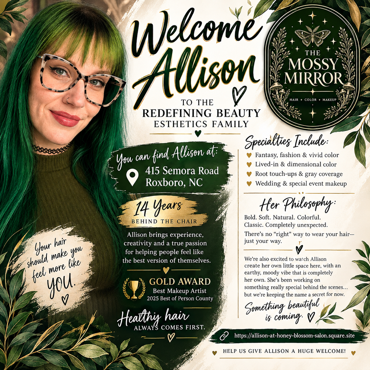 Misty Hoback, Owner of Redefining Beauty