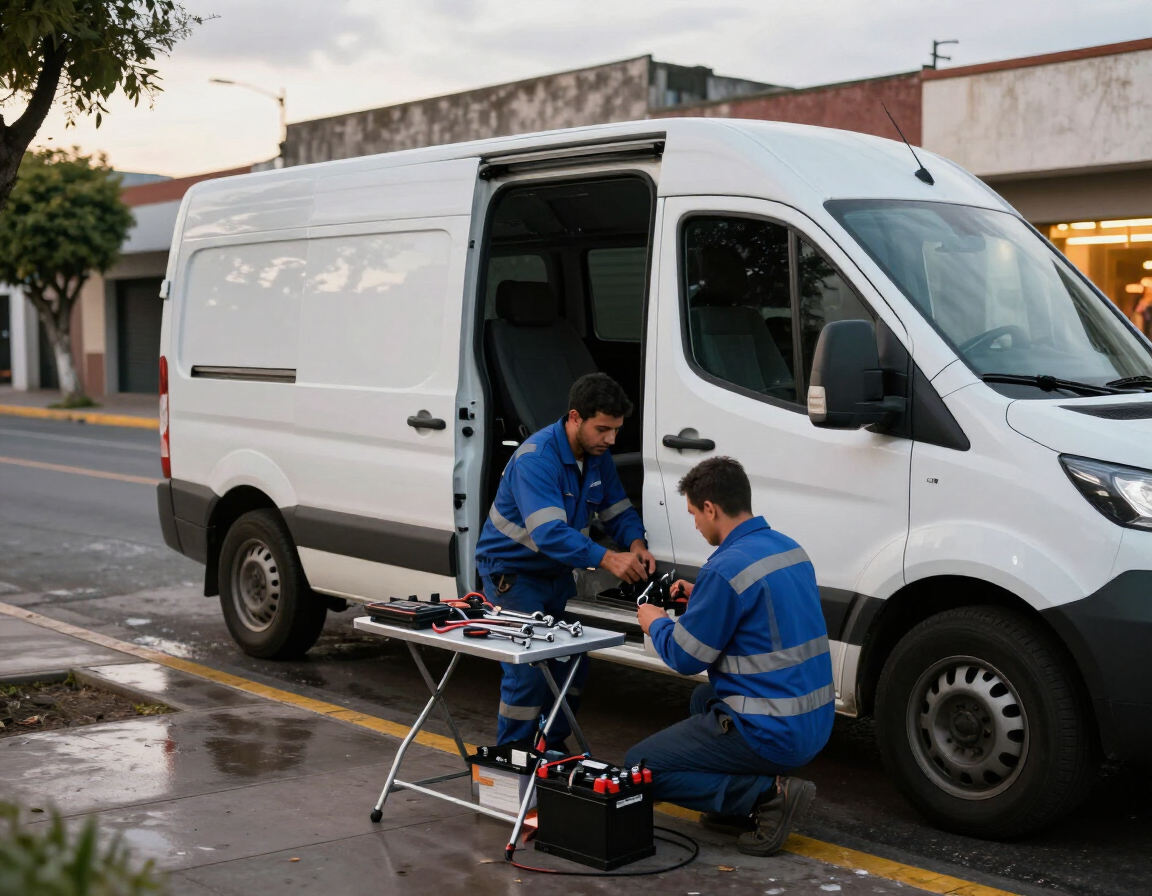 Servicio a domicilio para utilitarios