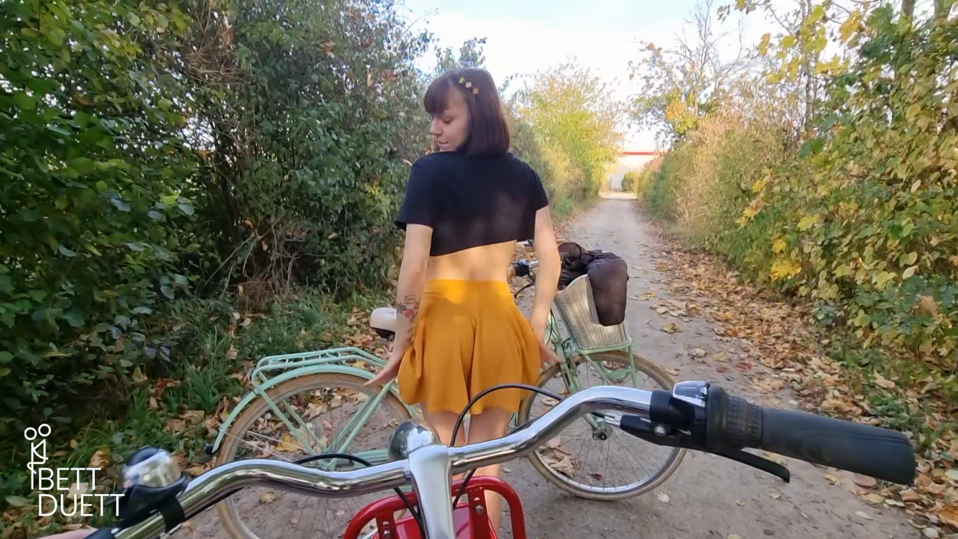 BettDuett fickt während der Fahrradtour