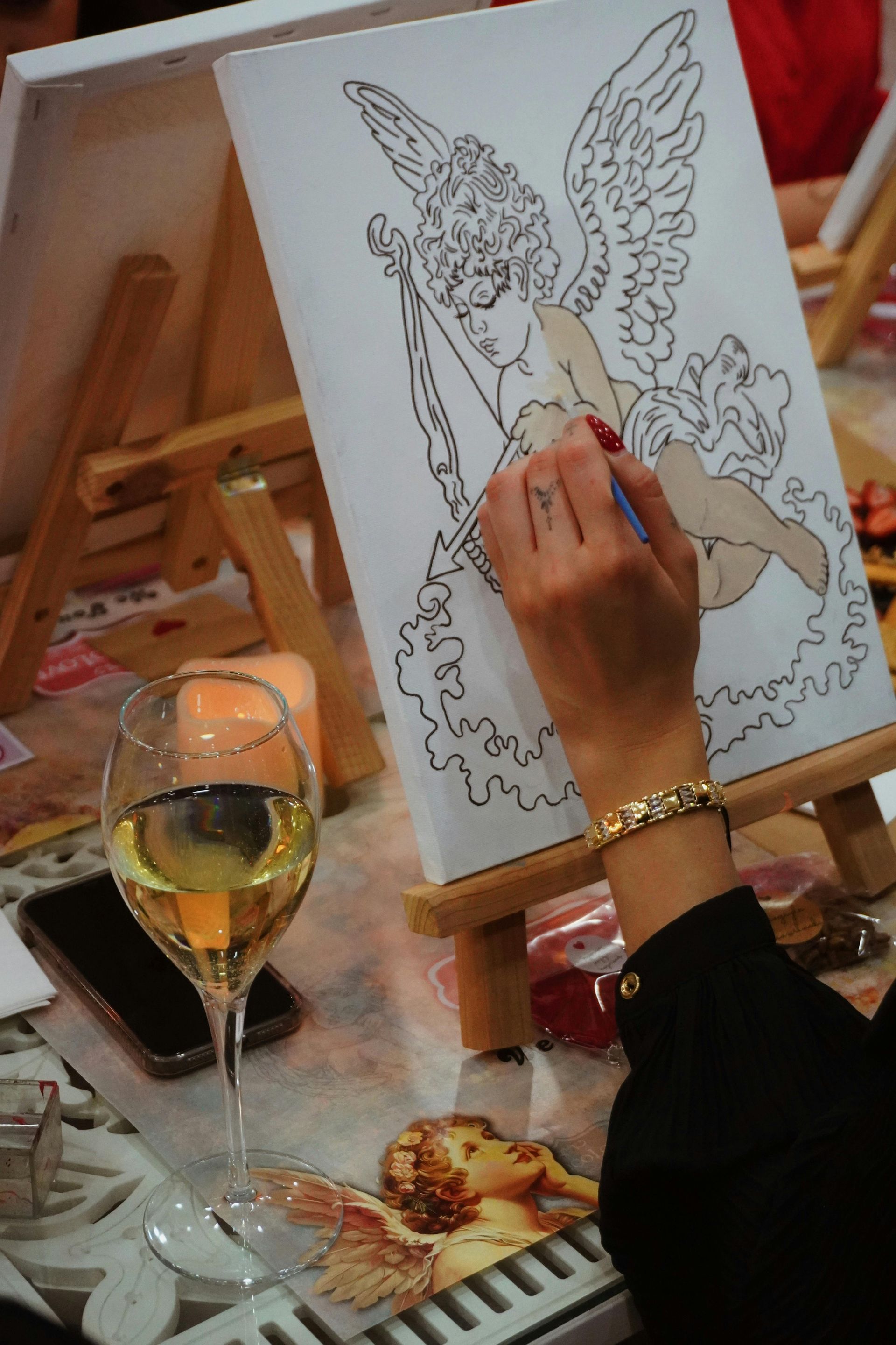 The Alley + Event Trends + Sip and Paint