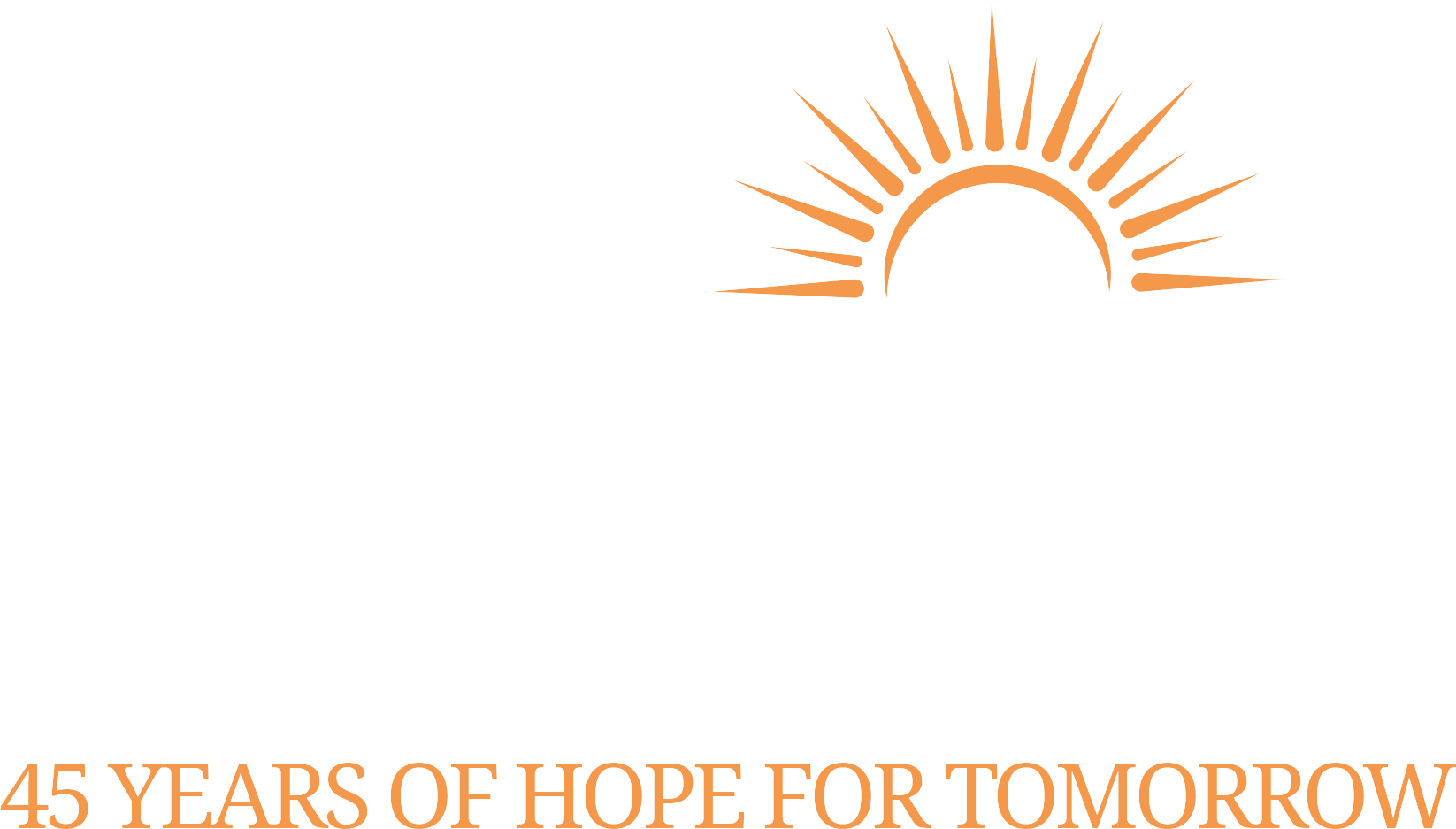 Paxton Ministries Logo - 45 Years of Hope For Tomorrow