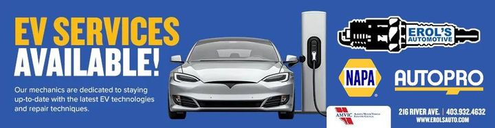 A tesla model s is charging at a napa autopro charging station. | Erol's Automotive
