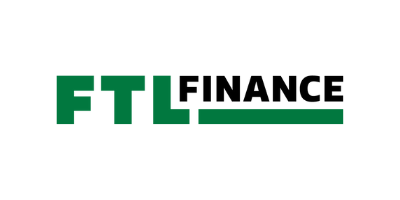 FTL Finance logo in green and black text with a green underline
